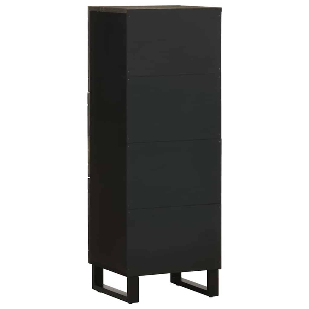 vidaXL Highboard 40x33x110 cm Massivholz Mango