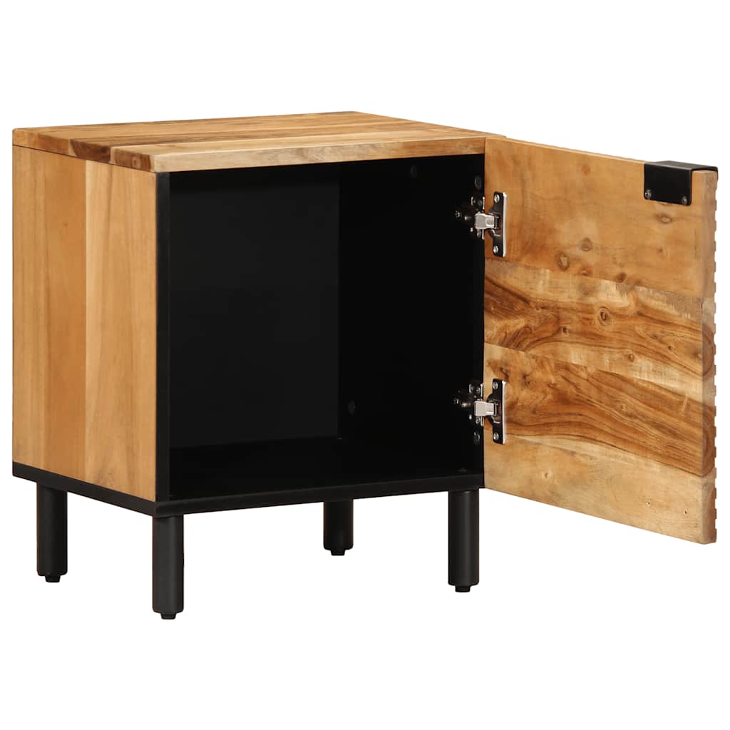 vidaXL Nachttische 2 Stk. 40x33x46 cm Massivholz Akazie