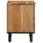vidaXL Nachttische 2 Stk. 40x33x46 cm Massivholz Akazie