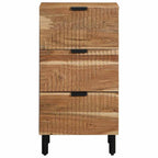 vidaXL Sideboard mit Schubladen Braun 40 x 33 x 75 cm Massivholz Mango