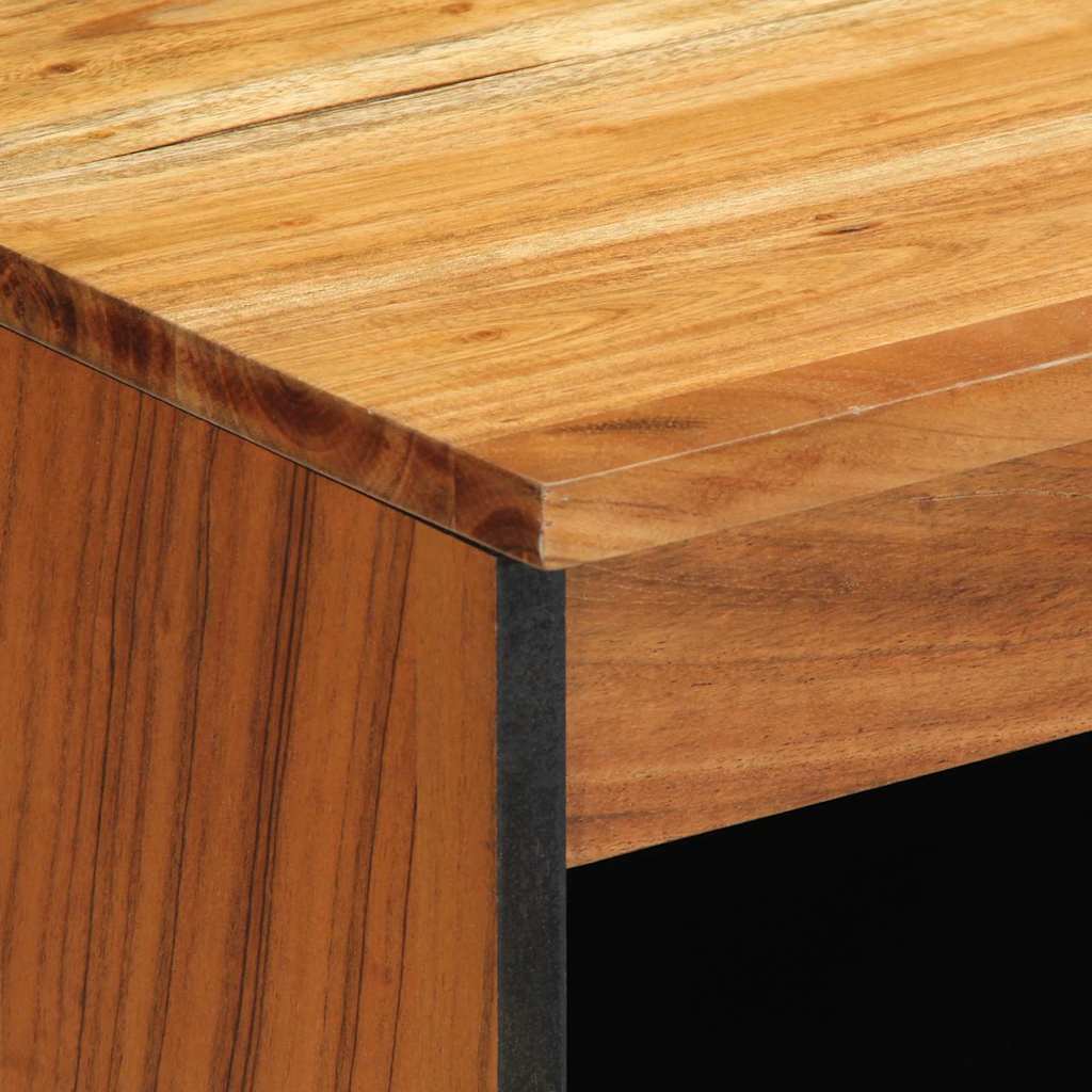 vidaXL Sideboard mit Regal Braun 60 x 33,5 x 75 cm Massivholz Mango