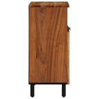 vidaXL Sideboard mit Regal Braun 60 x 33,5 x 75 cm Massivholz Mango