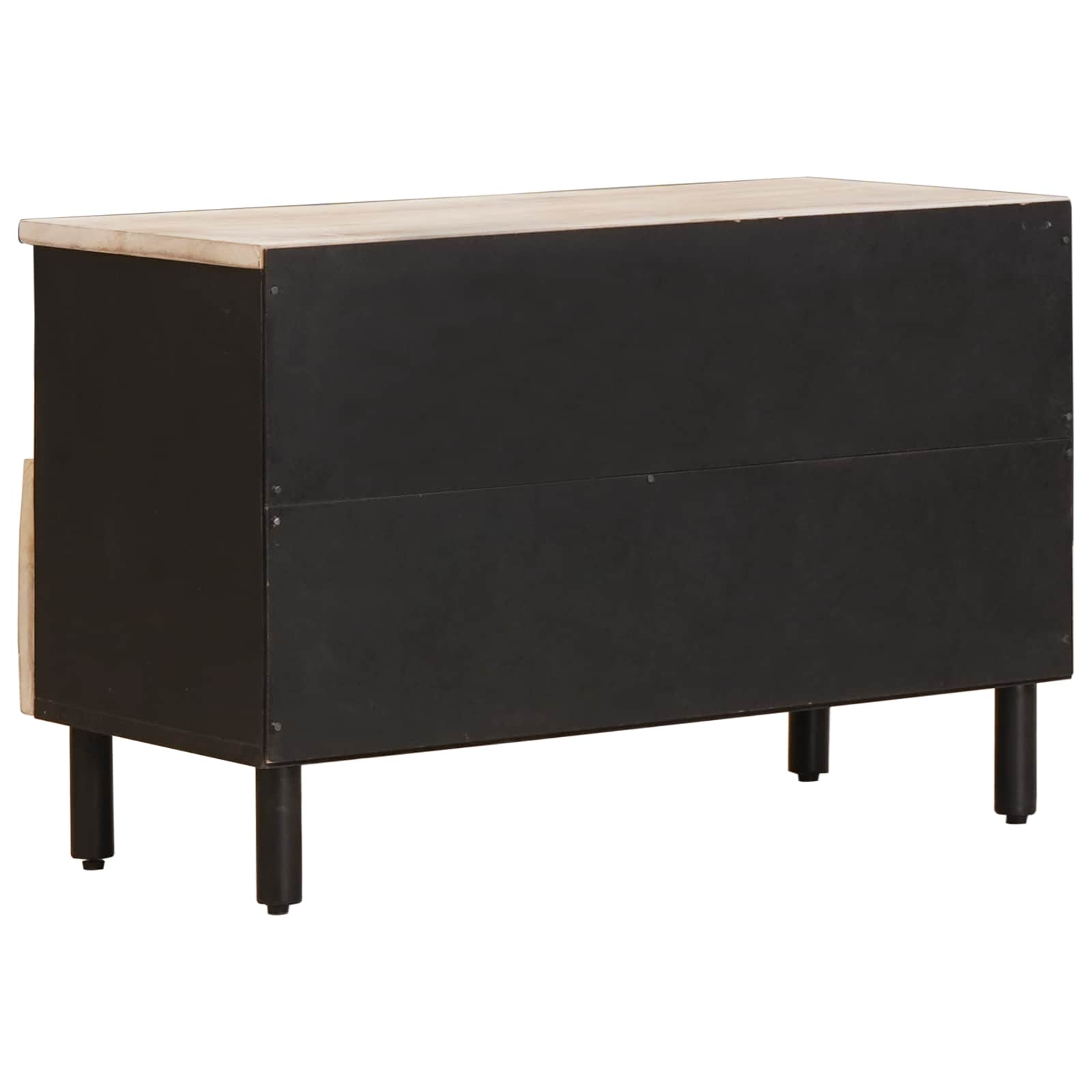 vidaXL TV-Schränk Weiße gewaschene Oberfläche 70 x 33 x 46 cm