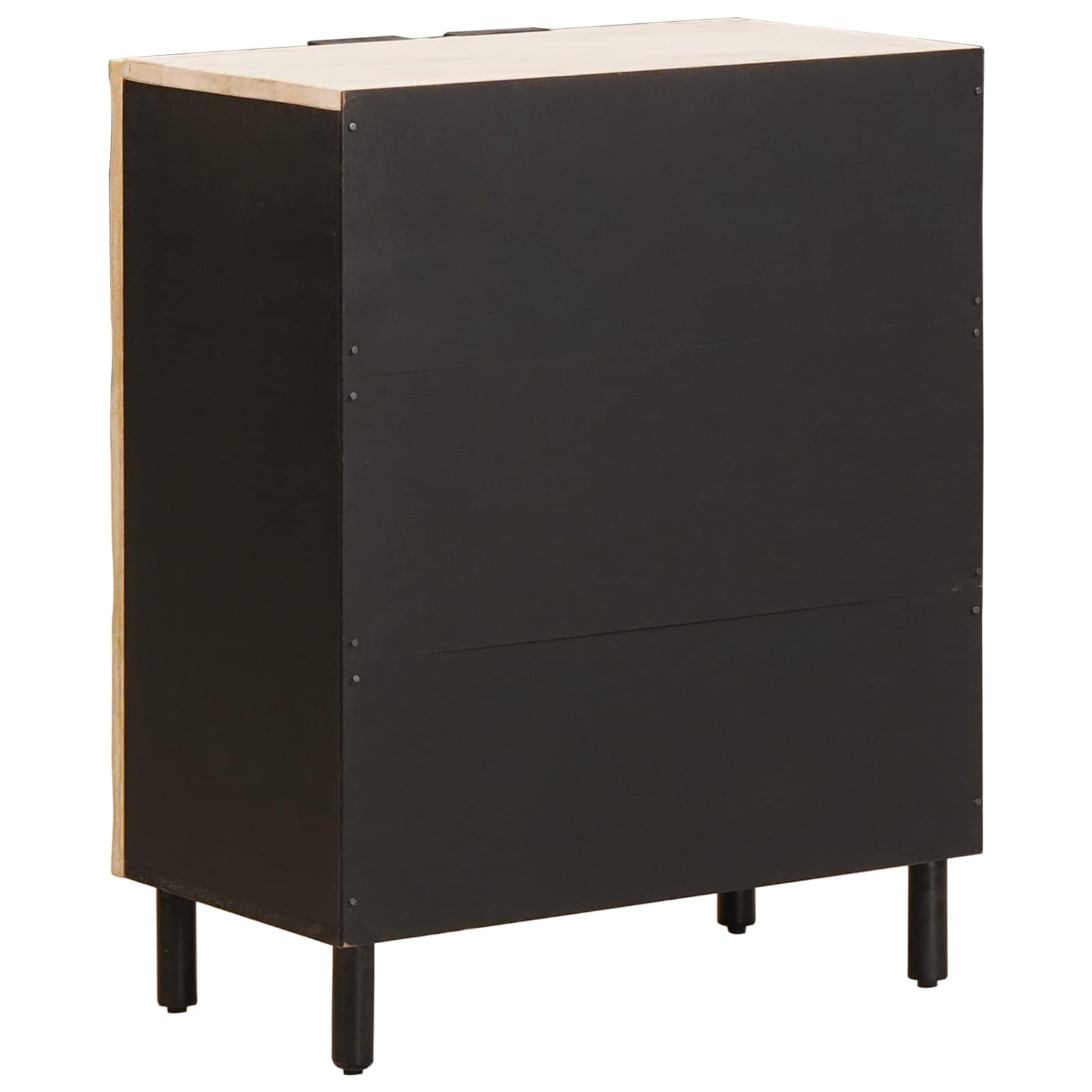 vidaXL Sideboard Weiße gewaschene Oberfläche 60 x 33 x 75 cm