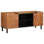 vidaXL TV-Schränk mit Regal Akazienbraune Oberfläche 105 x 33 x 46 cm