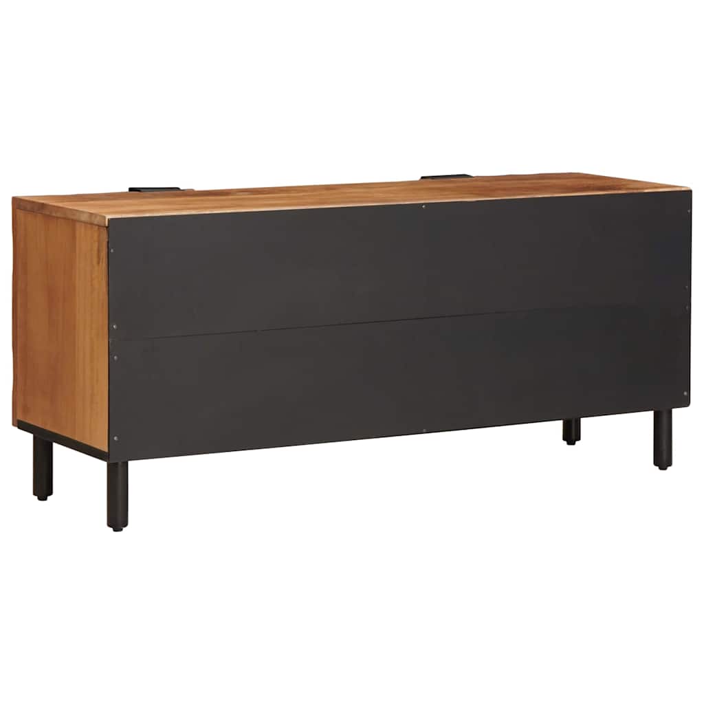 vidaXL TV-Schränk mit Regal Akazienbraune Oberfläche 105 x 33 x 46 cm