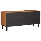 vidaXL TV-Schränk mit Regal Akazienbraune Oberfläche 105 x 33 x 46 cm