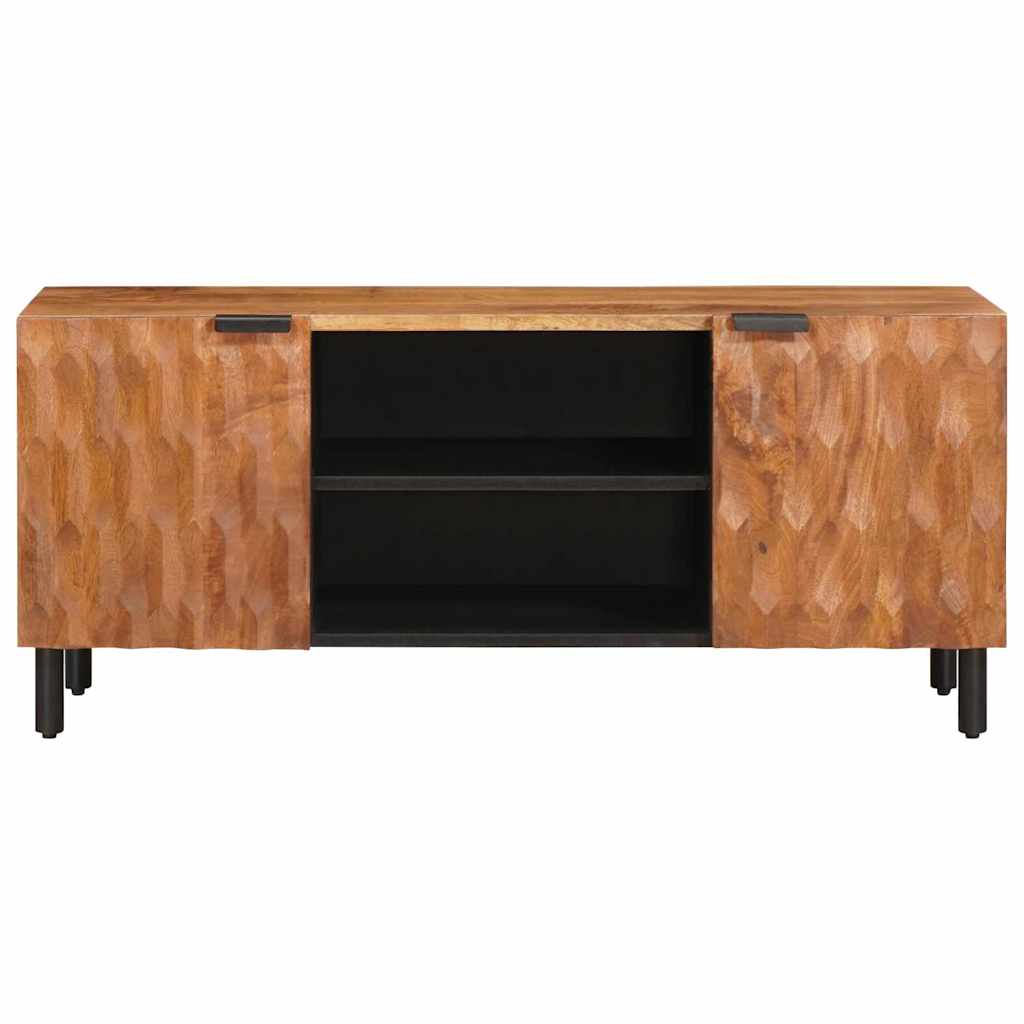 vidaXL TV-Schränk mit Regal Akazienbraune Oberfläche 105 x 33 x 46 cm