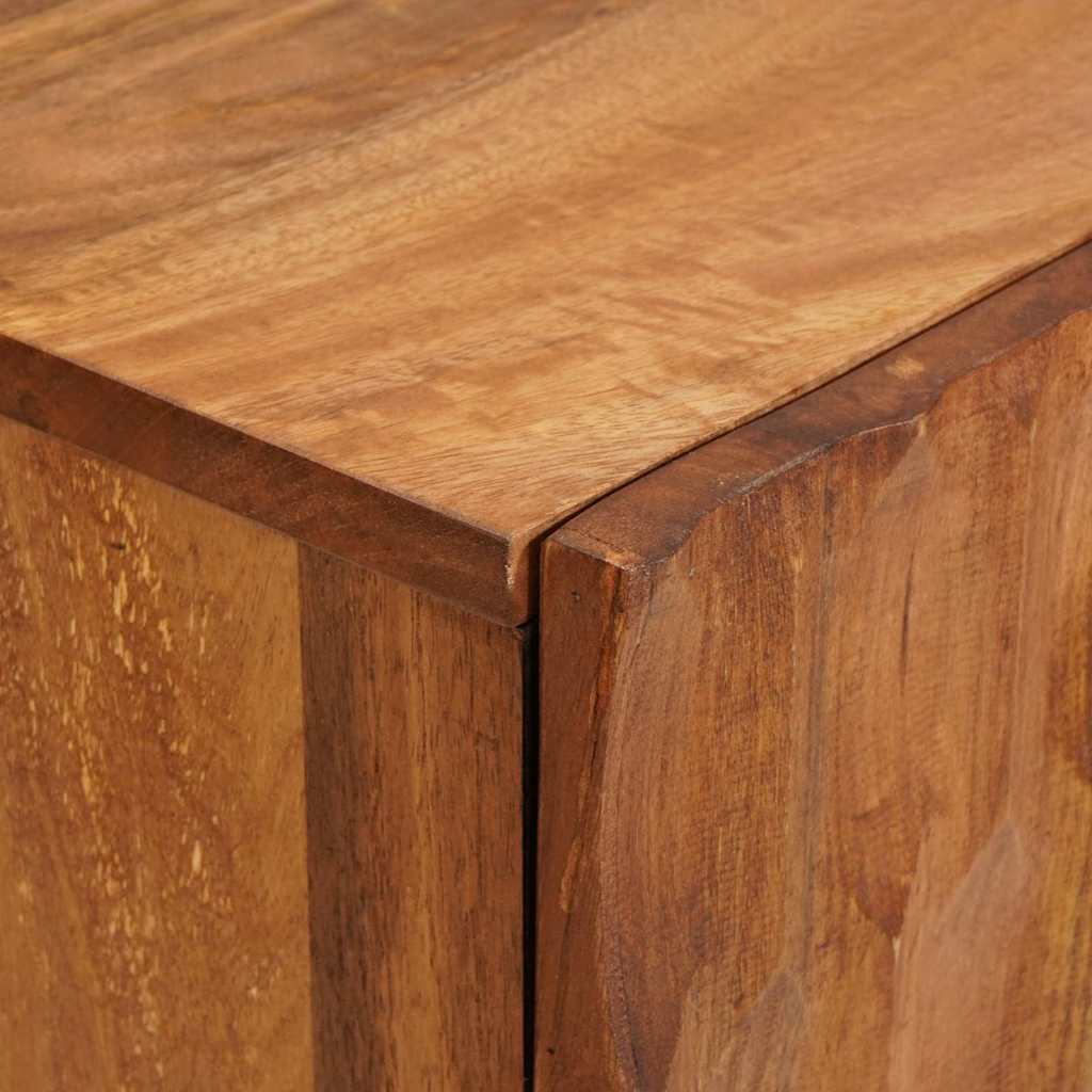 vidaXL Sideboard Akazienbraune Oberfläche 60 x 33 x 75 cm