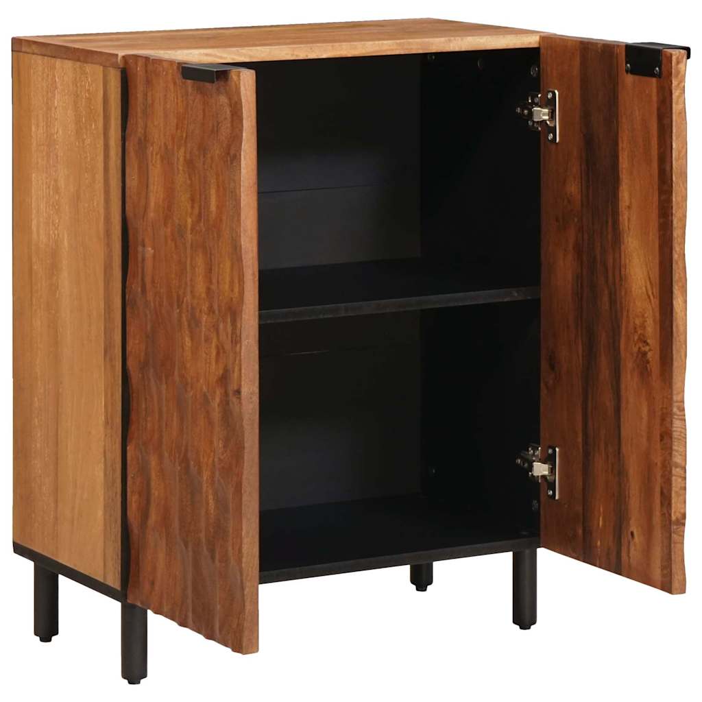 vidaXL Sideboard Akazienbraune Oberfläche 60 x 33 x 75 cm