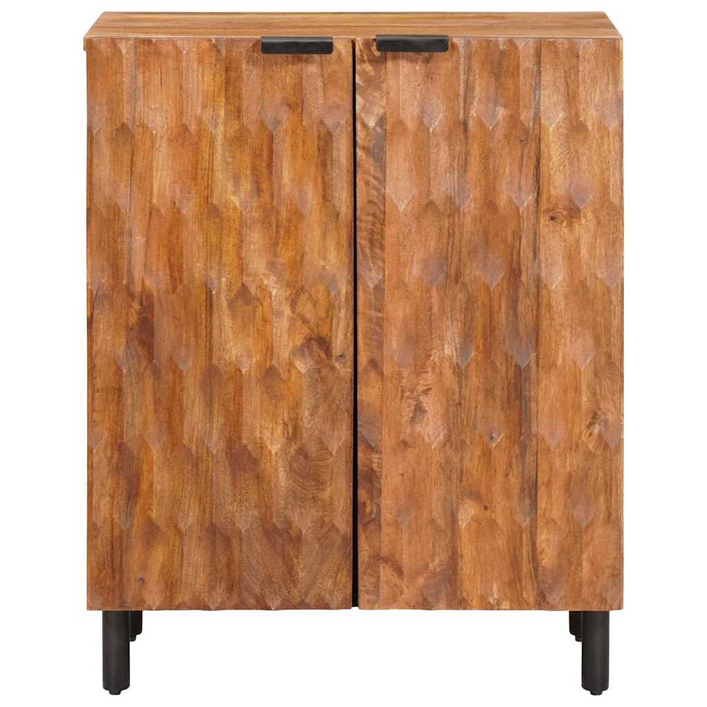 vidaXL Sideboard Akazienbraune Oberfläche 60 x 33 x 75 cm