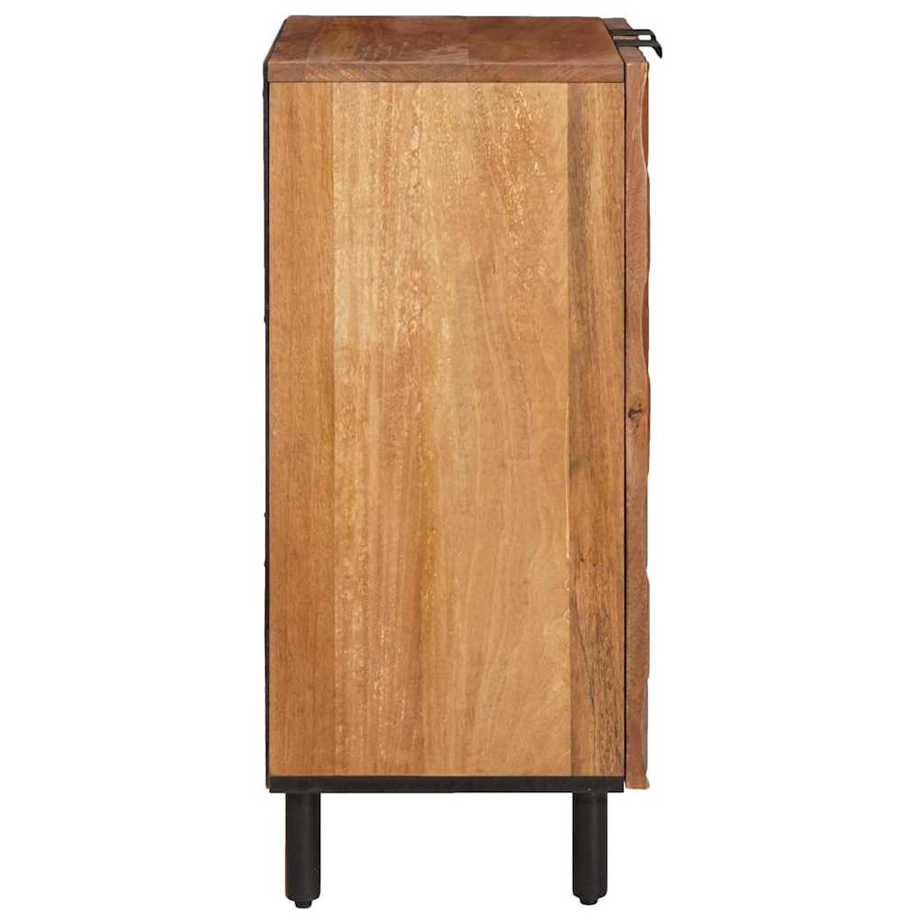 vidaXL Sideboard Akazienbraune Oberfläche 60 x 33 x 75 cm