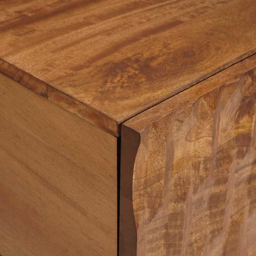 vidaXL TV-Schränk mit Tür Akazienbraune Oberfläche 105 x 33 x 46 cm