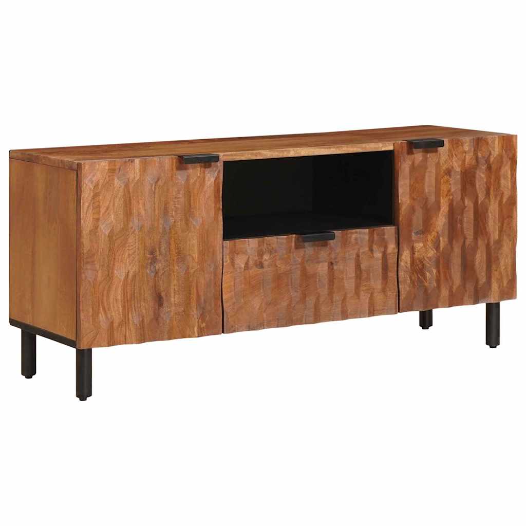 vidaXL TV-Schränk mit Tür Akazienbraune Oberfläche 105 x 33 x 46 cm