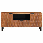vidaXL TV-Schränk mit Tür Akazienbraune Oberfläche 105 x 33 x 46 cm