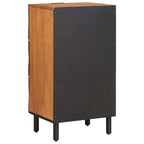 vidaXL Sideboard mit Speicher Akazienbraune Oberfläche 40 x 33 x 75 cm