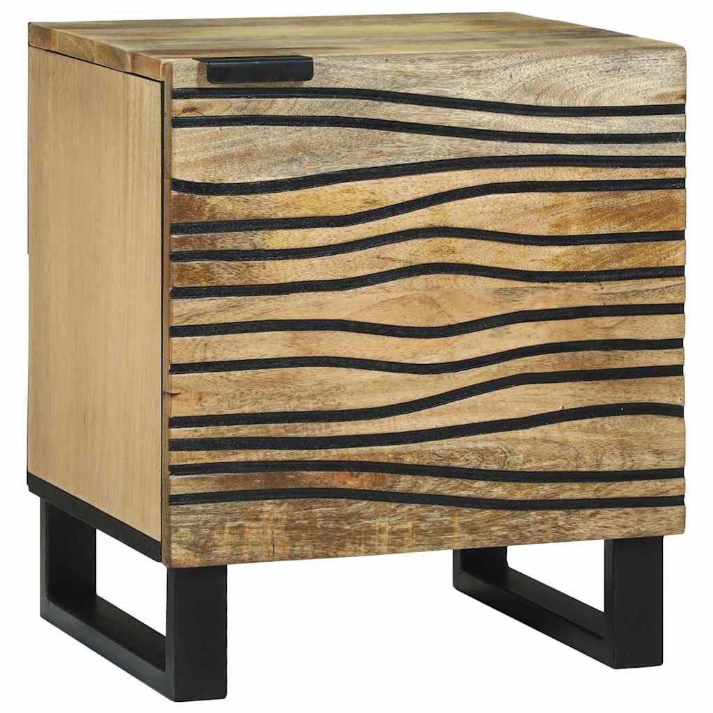 vidaXL Nachttisch 2 pcs Natur 40 x 33 x 46 cm Holzwerkstoff