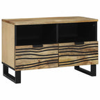 vidaXL TV-Einheiten mit Schubladen Braun 70 x 33 x 46 cm Holzwerkstoff