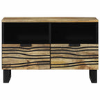 vidaXL TV-Einheiten mit Schubladen Braun 70 x 33 x 46 cm Holzwerkstoff