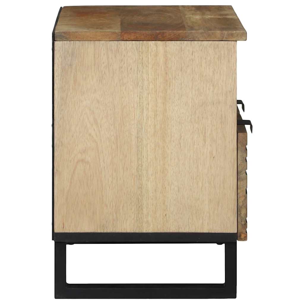 vidaXL TV-Einheiten mit Schubladen Braun 70 x 33 x 46 cm Holzwerkstoff