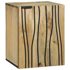 vidaXL Waschbeckenschrank Braun 38 x 33,5 x 48 cm Holzwerkstoff