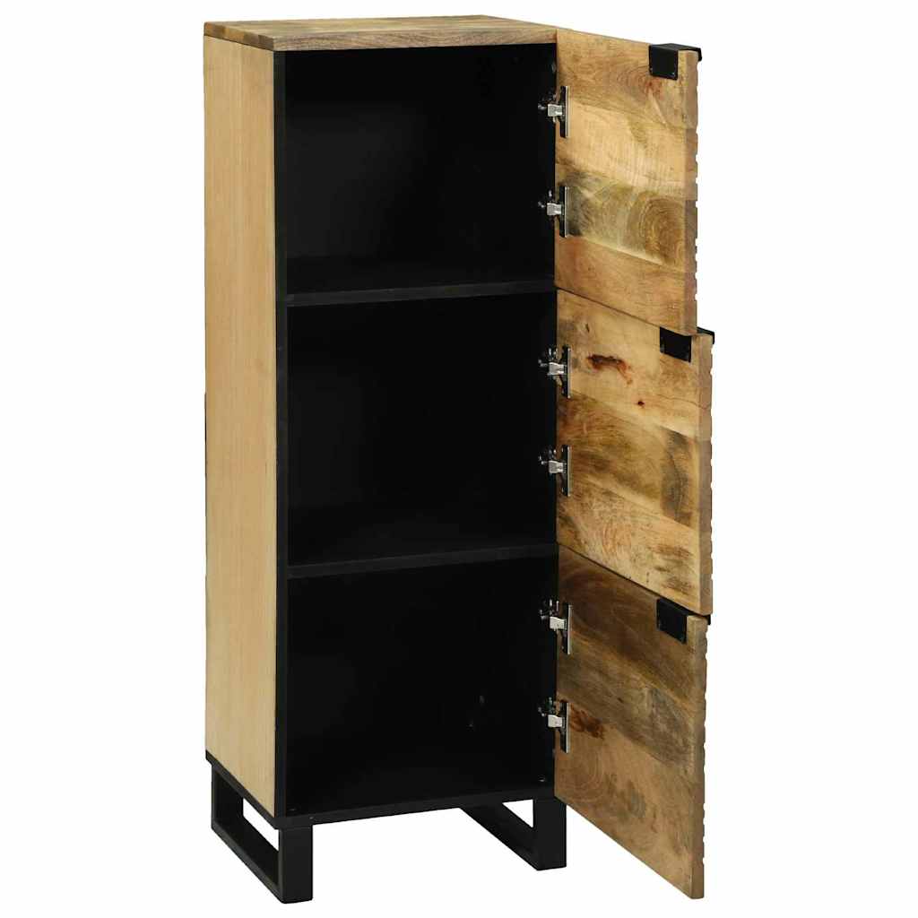 vidaXL Hochboard Braun 40 x 33 x 110 cm massives Mangoholz