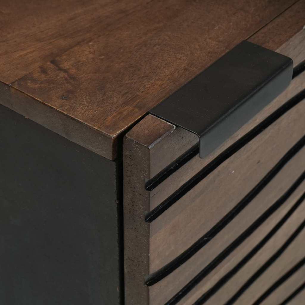 vidaXL Nachttisch Walnuss 40 x 33 x 46 cm Holzwerkstoff