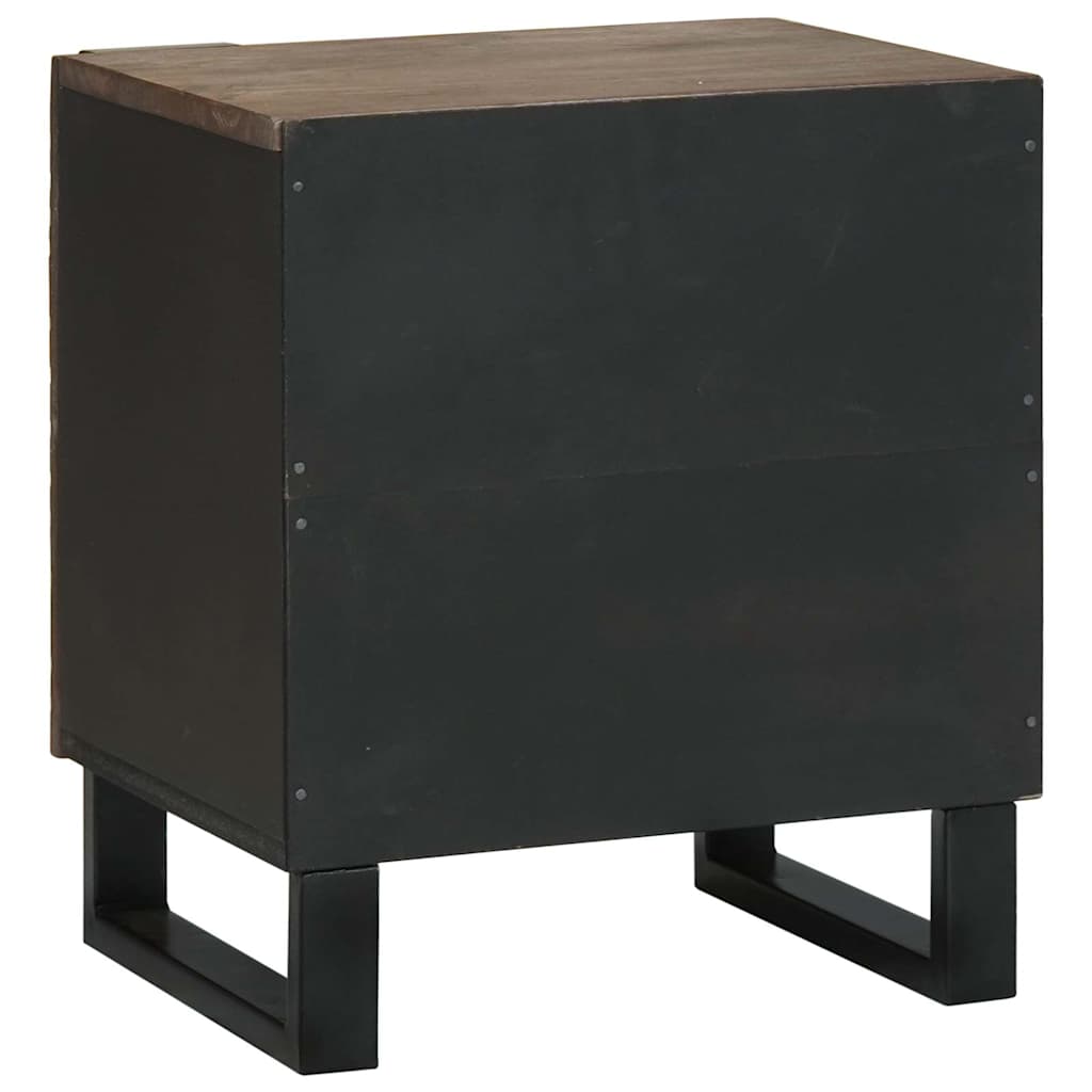 vidaXL Nachttisch Walnuss 40 x 33 x 46 cm Holzwerkstoff