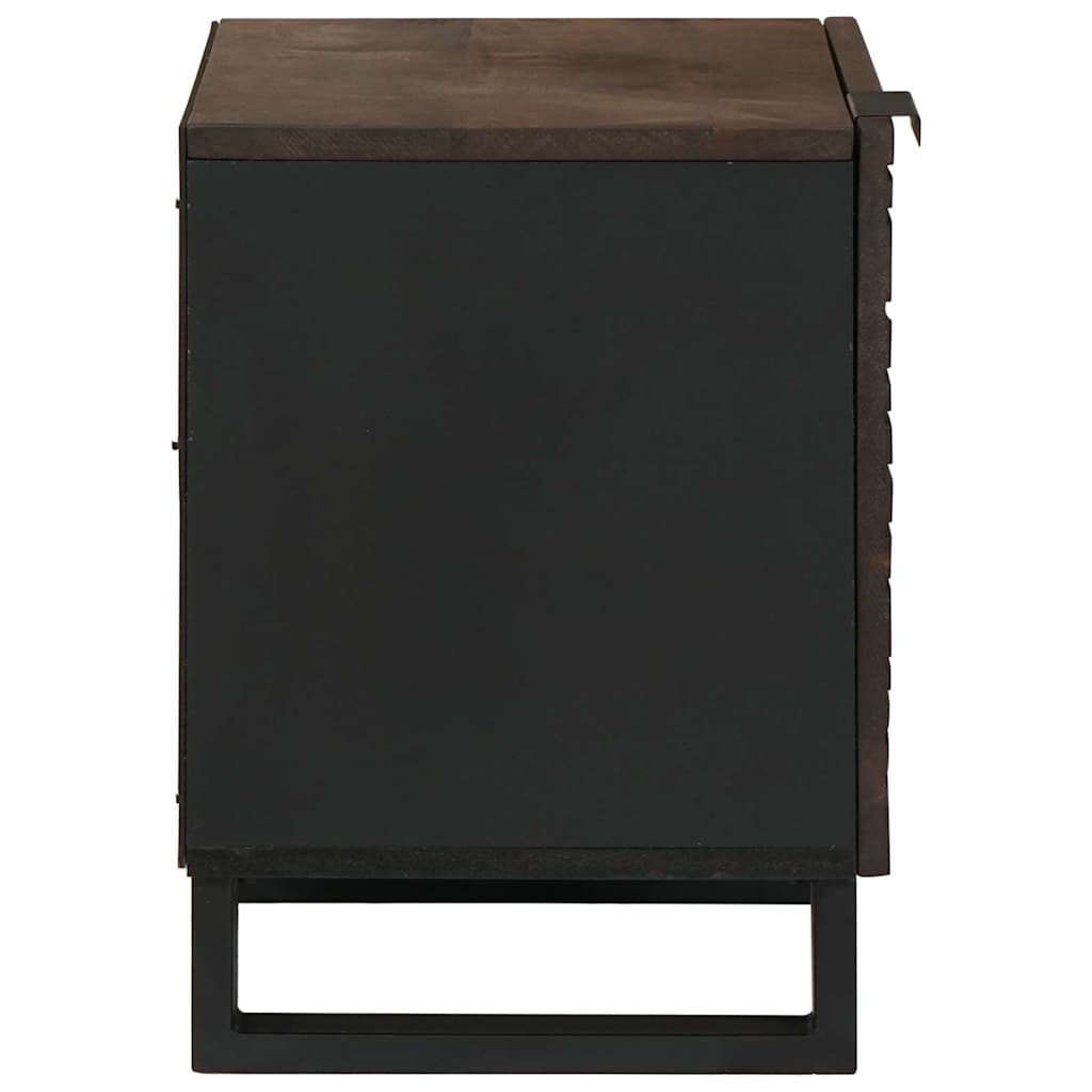 vidaXL Nachttisch Walnuss 40 x 33 x 46 cm Holzwerkstoff