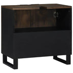 vidaXL Waschbeckenschrank Walnuss 62 x 33 x 58 cm Holzwerkstoff