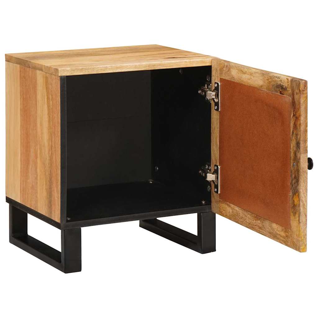 vidaXL Nachttisch 2 pcs Natur 40 x 33 x 46 cm