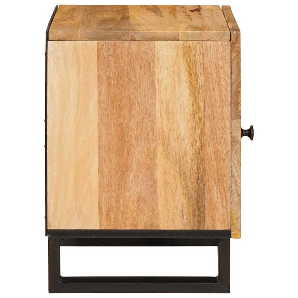 vidaXL Nachttisch 2 pcs Natur 40 x 33 x 46 cm