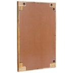 vidaXL Badezimmer Spiegel Braun 50 x 2,5 x 70 cm Massivholz Mango