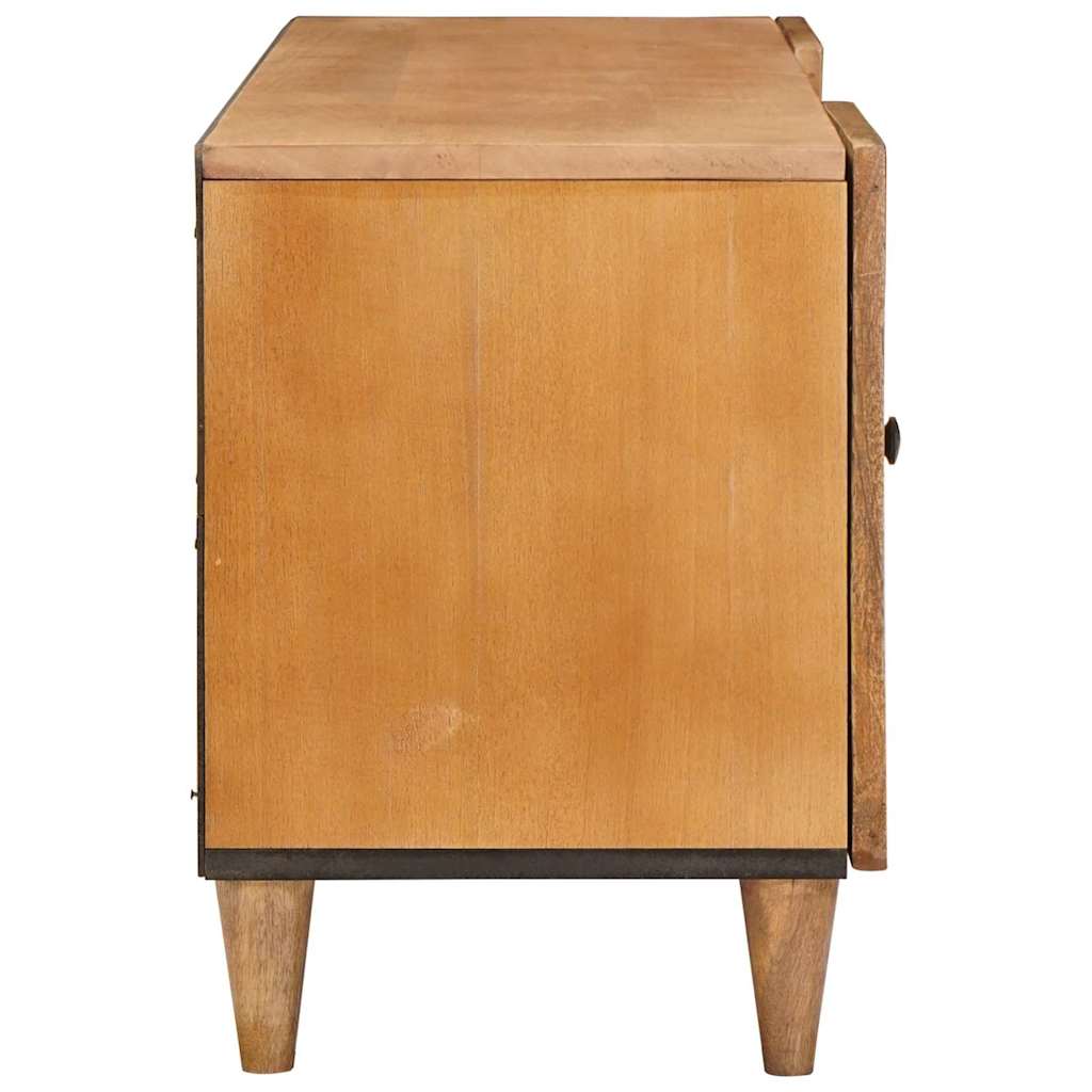 vidaXL TV-Einheiten Hellbraun 105 x 33 x 46 cm Massivholz Mango
