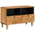 vidaXL TV-Einheiten mit Regal Hellbraun 70 x 33 x 46 cm Holzwerkstoff
