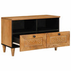 vidaXL TV-Einheiten mit Regal Hellbraun 70 x 33 x 46 cm Holzwerkstoff