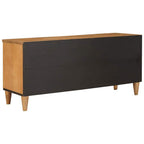 vidaXL TV-Schränk mit Schubladen 100 x 33 x 46 cm Massivholz Mango