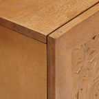 vidaXL Badezimmerschrank Wandmontiert Hellbraun 62 x 33 x 58 cm