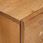 vidaXL Sideboard mit Schubladen Hellbraun 33,5 x 40 x 75 cm