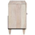 vidaXL Badezimmerschrank Wandmontiert mit Tür Weiß 62 x 33 x 58 cm