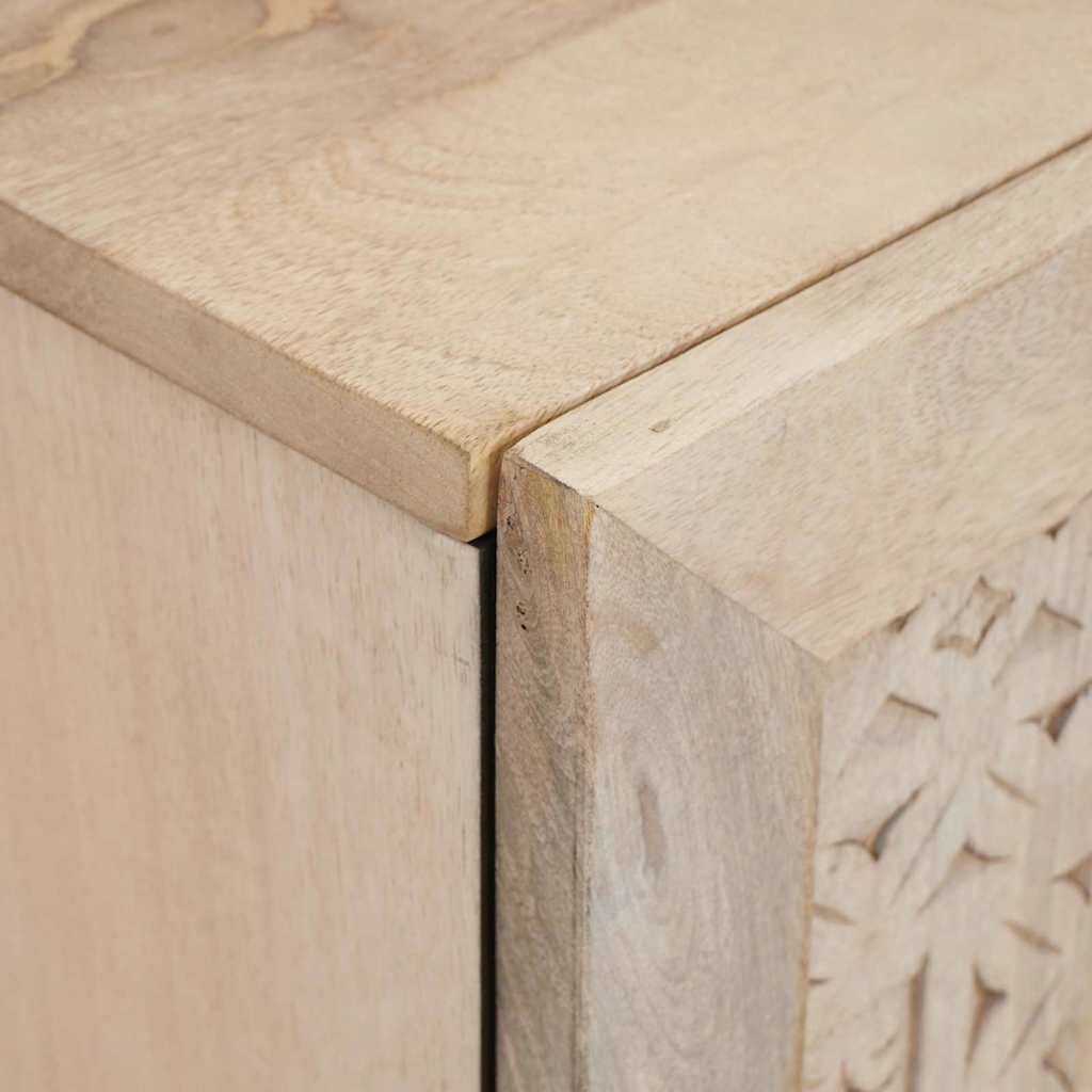 vidaXL Badezimmerschrank mit Tür Weiß 38 x 33 x 48 cm Holzwerkstoff