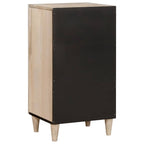 vidaXL Sideboard Bleached White 40 x 33 x 75 cm Massivholz Mango