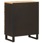 vidaXL Aufbewahrungs-Sideboard Braun 60 x 33 x 75 cm Massivholz Mango