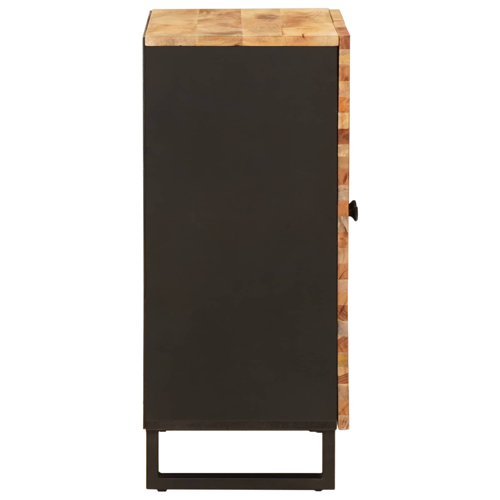 vidaXL Aufbewahrungs-Sideboard Braun 60 x 33 x 75 cm Massivholz Mango