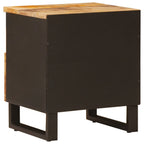 vidaXL Bettkasten Braun 40 x 33 x 46 cm Massivholz Mango