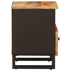 vidaXL Bettkasten Braun 40 x 33 x 46 cm Massivholz Mango