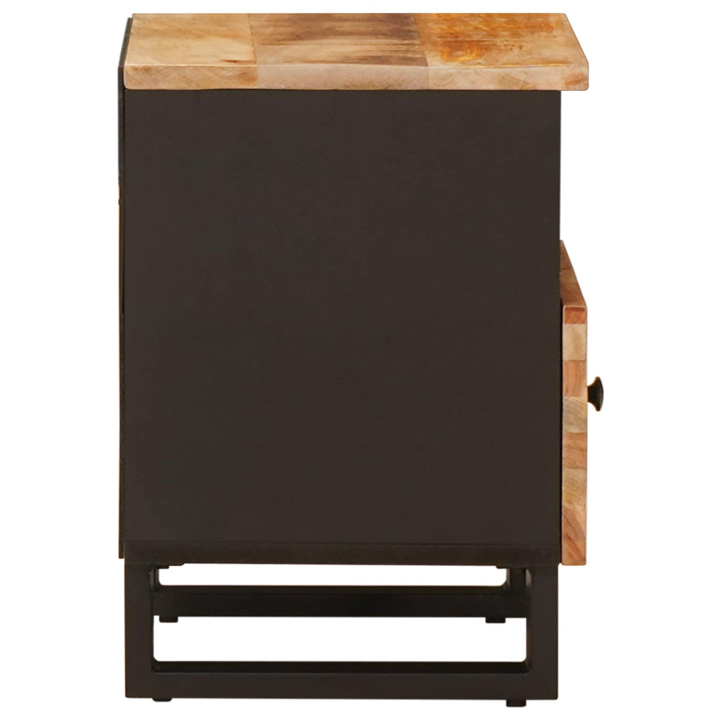 vidaXL Bettkasten 2 pcs Braun 40 x 33 x 46 cm Massivholz Mango