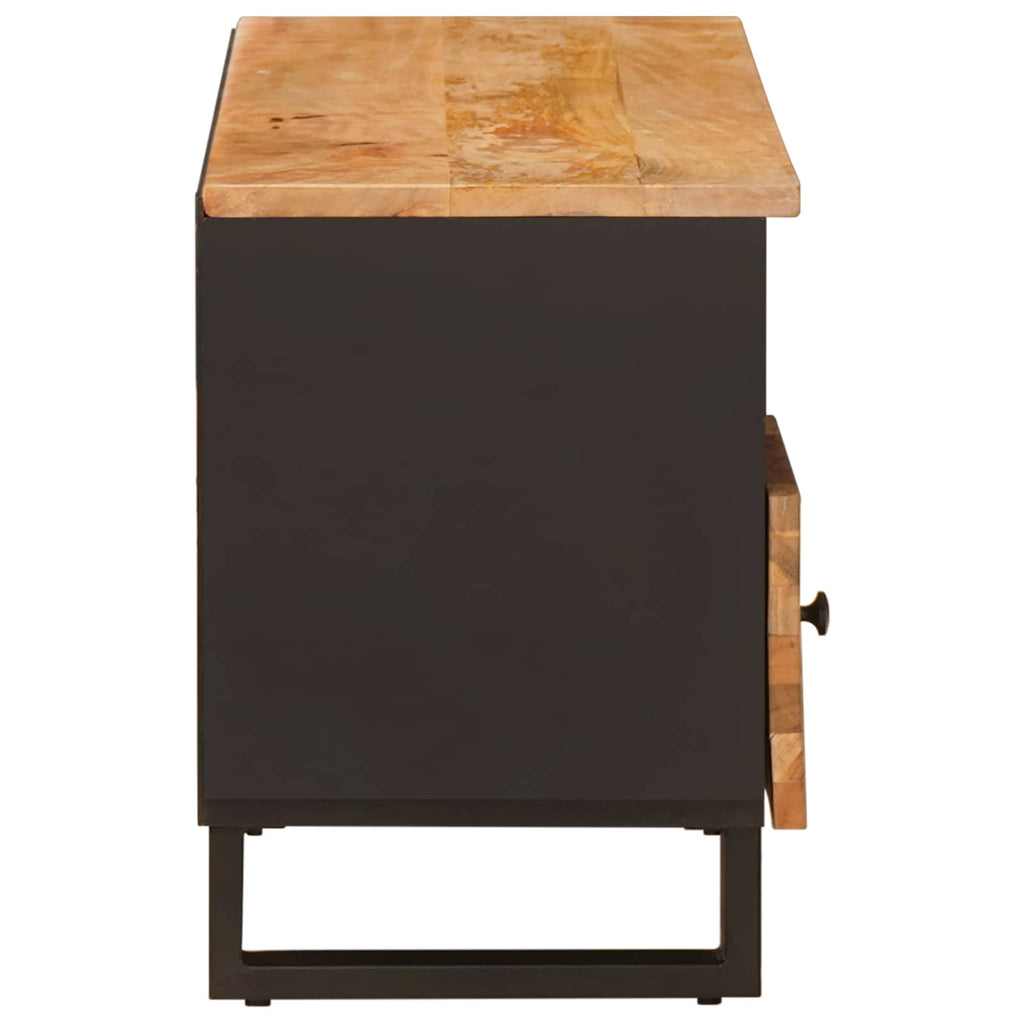 vidaXL TV-Schränk Corona Braun 100 x 33 x 46 cm Massivholz Mango