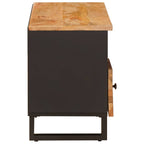 vidaXL TV-Schränk Corona Braun 100 x 33 x 46 cm Massivholz Mango