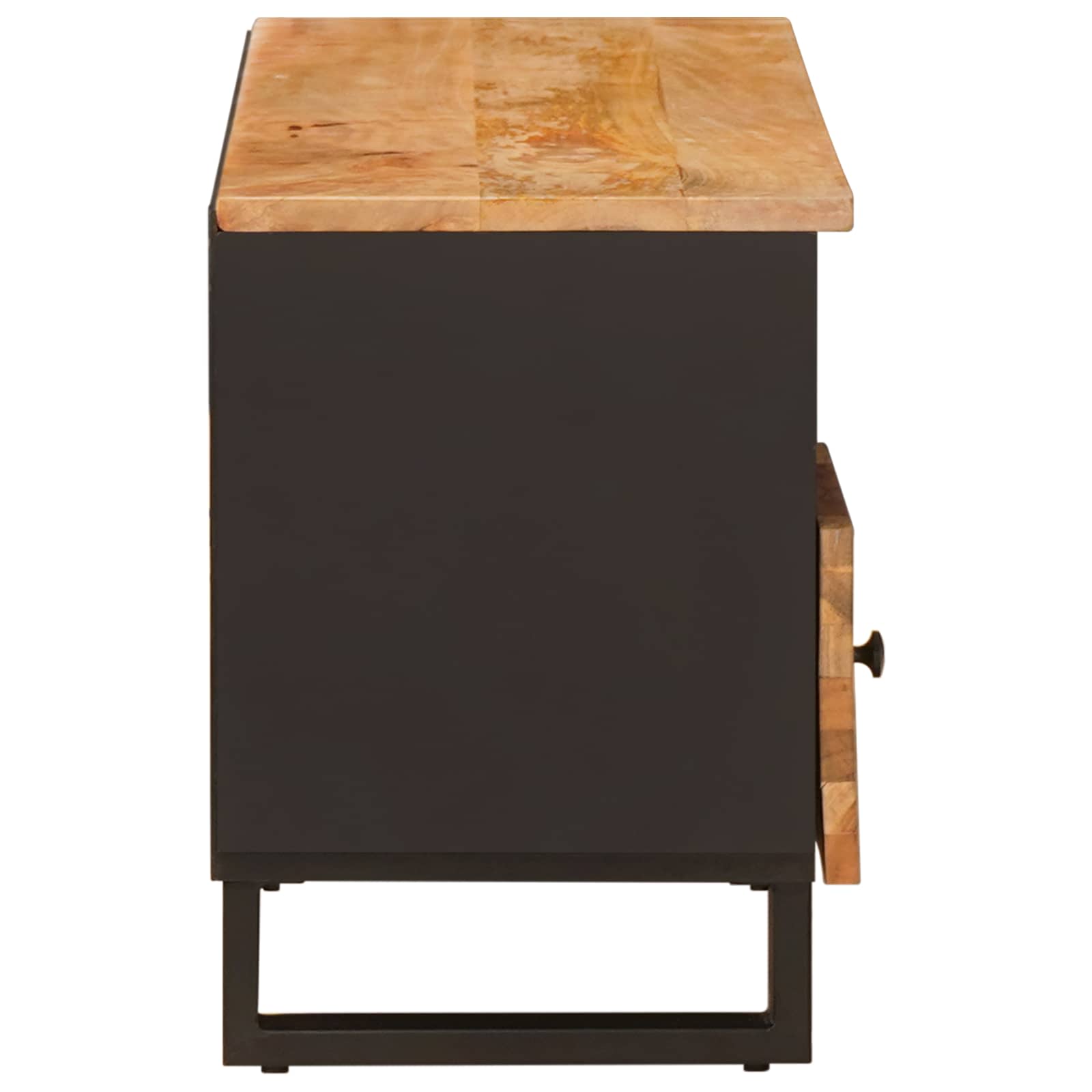 vidaXL TV-Schränk Corona Braun 100 x 33 x 46 cm Massivholz Mango